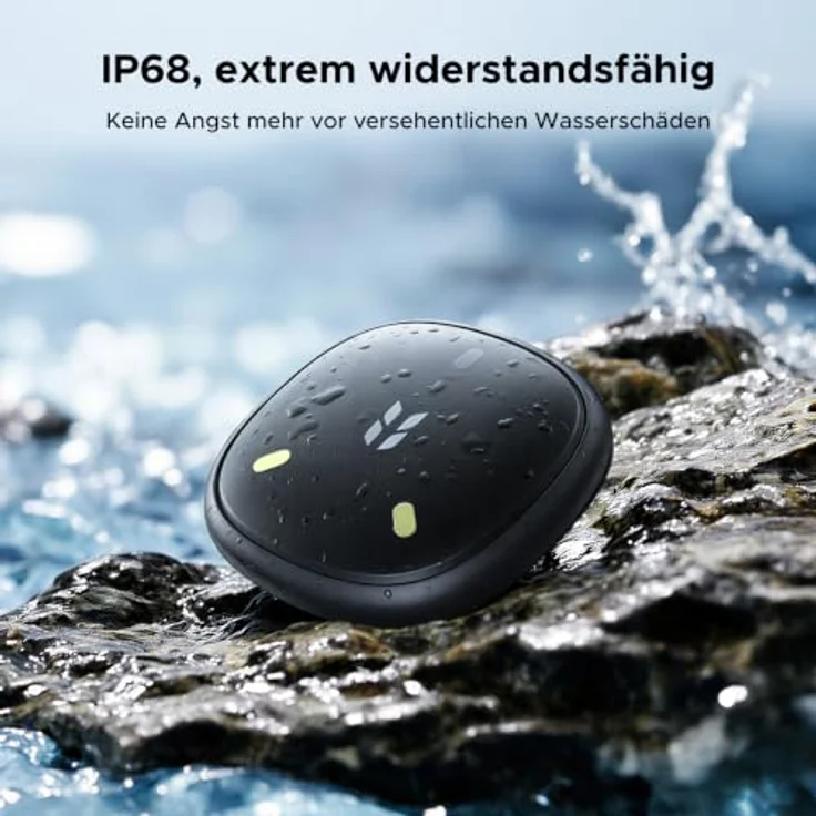 UGREEN FineTrack Mini Duo 2, 1er Pack, Dual-System Tracker für iOS & Android, IP68 wasserdicht, 110 dB Lautsprecher, 5-7 Jahre Batterielaufzeit – Bild 4