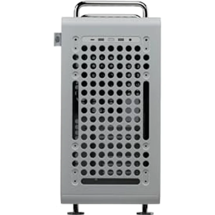 Cooler Master QUBE 540 Moonstone, ATX Tower-Gehäuse mit Tempered Glass, flexibler Layout-Option und Unterstützung für bis zu 360-mm-Flüssigkeitskühlung – Bild 3