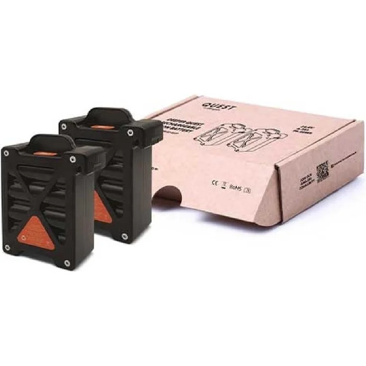 Deeper Quest Rechargeable Li-Ion Battery Set, Hochleistungs-Akku für Futterboote mit schneller Ladezeit und geringem Gewicht