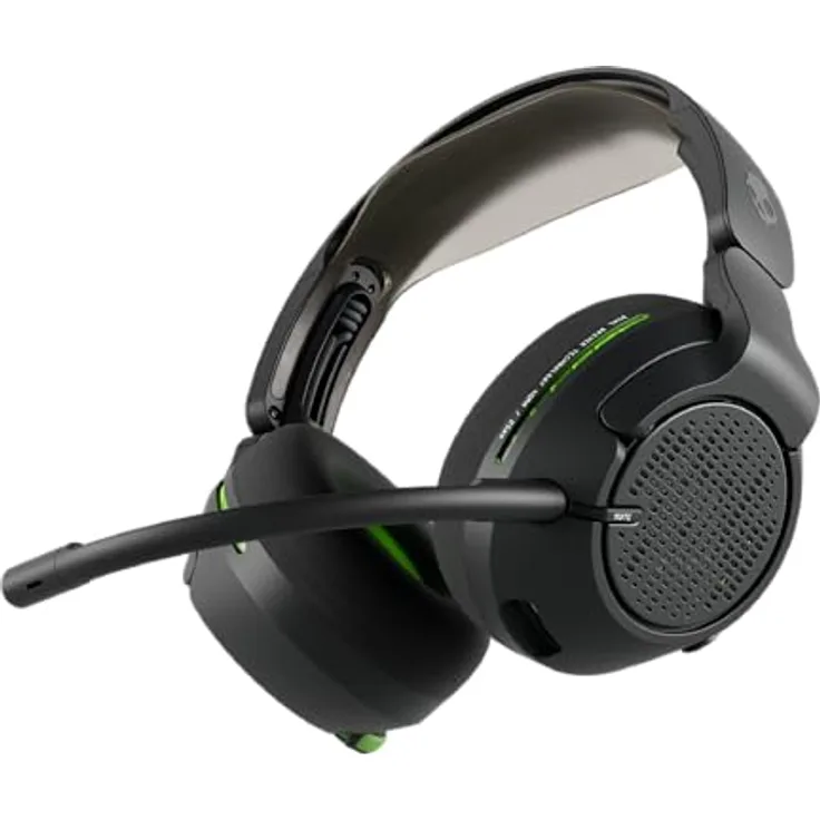 Skullcandy Crusher PLYR 720, Kabelloses Gaming Headset mit haptischem Bass und THX räumlichem Klang, Schwarz