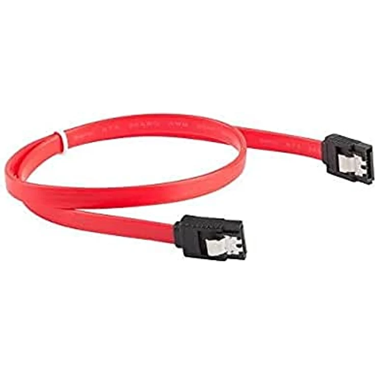 LANBERG Sara II SATA-Kabel, 30 cm, 3GB/s, weiblicher Clip mit metallischen Riegeln – Bild 1