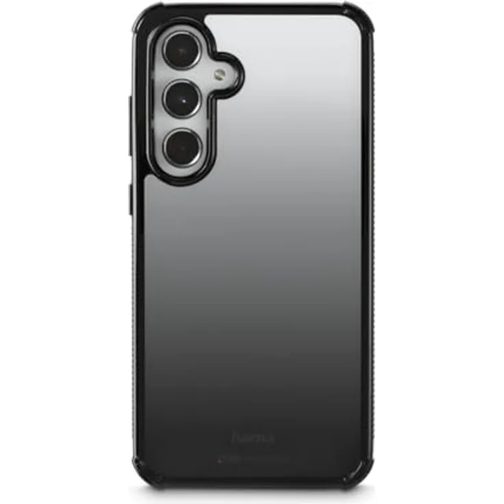 Hama Handyhülle Extreme Protect für Samsung Galaxy S24 FE, Schwarz - Stoßschutz, Fallschutz, Kratzschutz - D3O-lizenziert, bruchsicher, all black