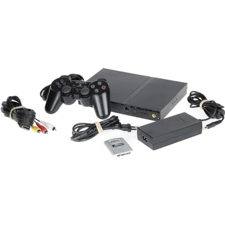 Sony PlayStation 2 Schwarz – Bild 6