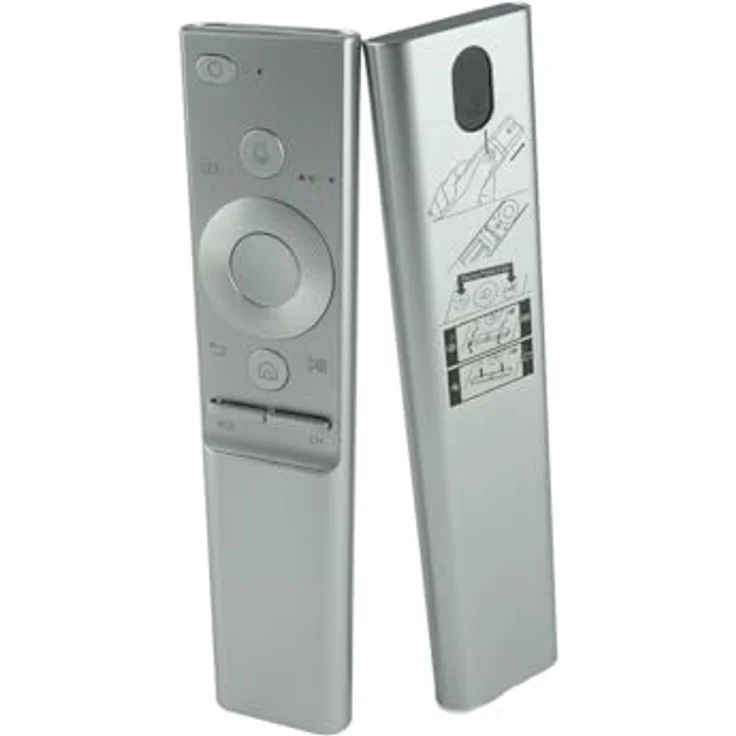 azurano Fernbedienung Universal 1300 V1, Aluminium Gehäuse mit Sprachfunktion, kompatibel mit Samsung BN59-01265A, BN59-01270A, BN59-01272A, BN59-01274A, BN59-01291A, BN59-01300 G H J F für QLED UHD 4K 3D TV – Bild 2