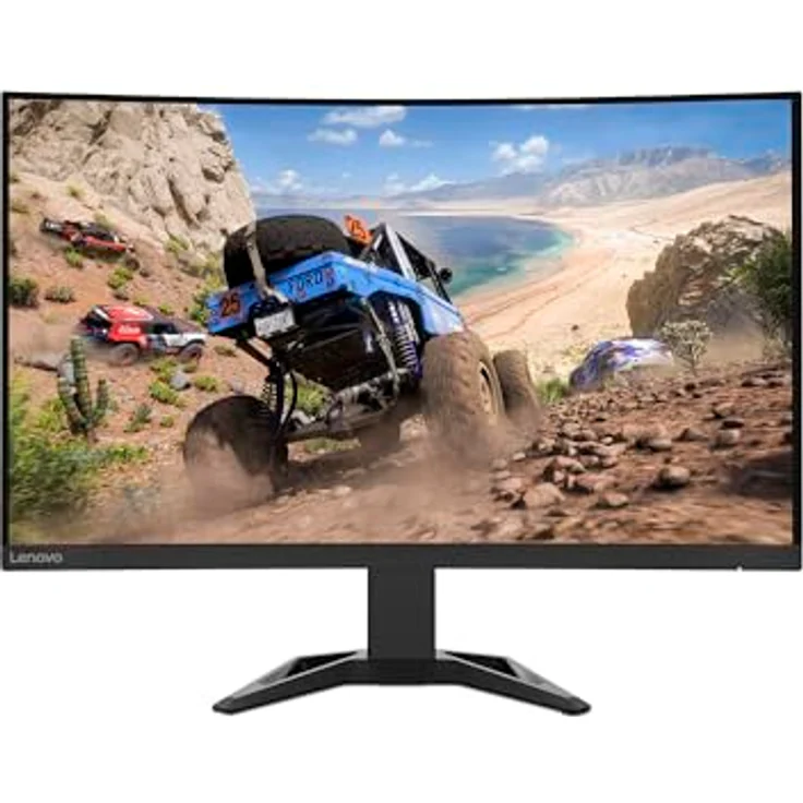 Lenovo G27qc-30 Gaming Monitor, 27 Zoll QHD, 165Hz, 1ms, AMD FreeSync, höhenverstellbar, schwarz – Bild 5