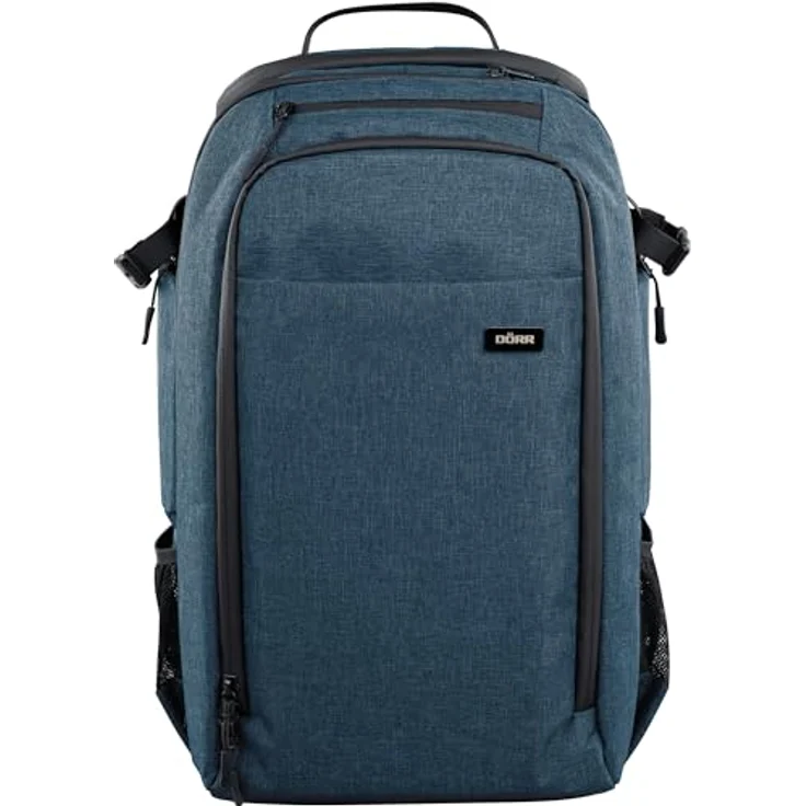 Dörr Prag Pro, Fotorucksack 20 l für DSLR mit wasserdichtem Polyester, blau – Bild 2