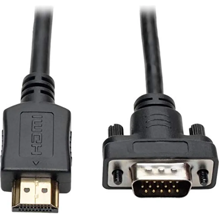 Tripp Lite HDMI auf VGA Aktives Adapterkabel, 0,9 m (3 ft.), Unterstützt HD-Auflösungen bis zu 1920 x 1200 @ 60 Hz