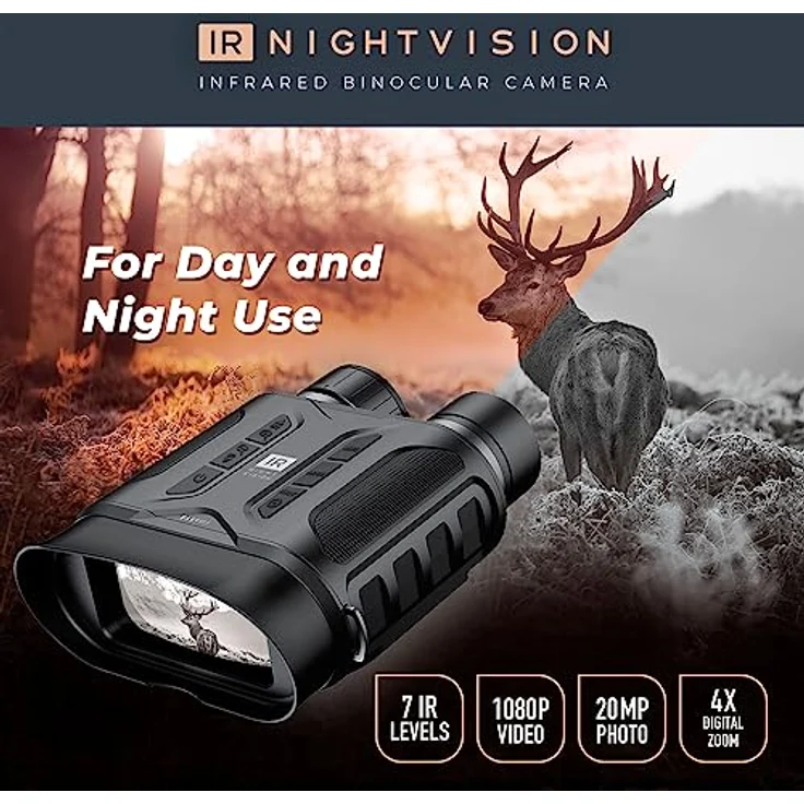 IR NightVision Infrarot-Beobachtungskamera für Tag und Nacht – Bild 2