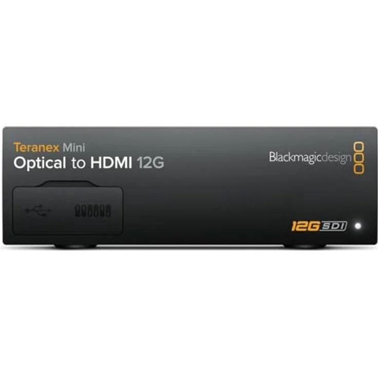 Blackmagic Design Teranex Mini Optical to HDMI 12G, HDMI-Adapter mit 1x 12G-SDI IN und optionalem Optical SFP IN – Bild 3