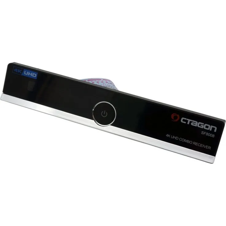 Octagon SF8008 4K Combo Frontpanel Original Ersatzteil SAT-Receiver - 4-stelliges 7-Segment Display, 65g, Abmessungen 220 x 38 x 17 mm