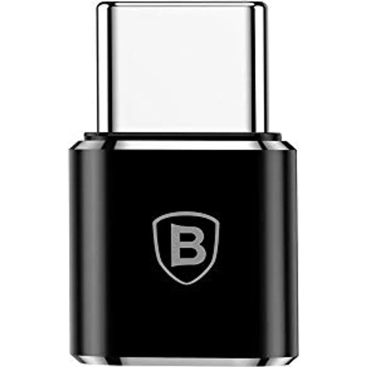 Baseus Adapter - Micro USB female to Type C male - (CAMOTG-01) Black – Bild 3