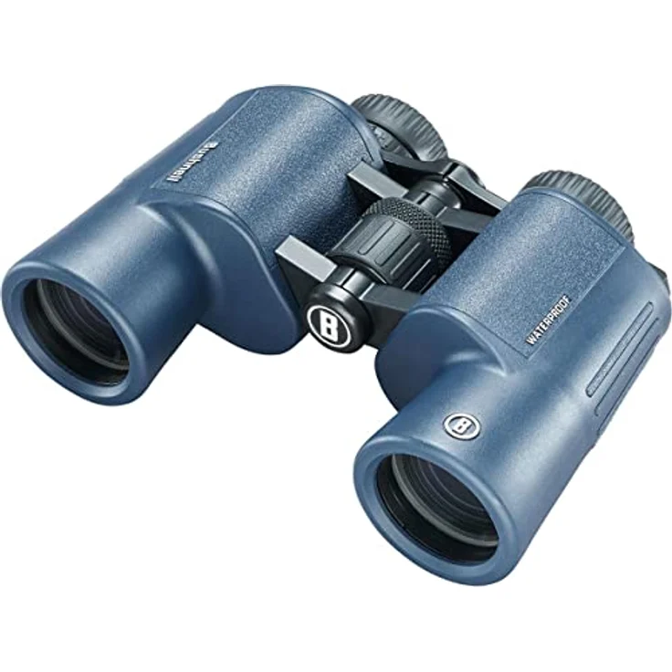 Bushnell H2O 2 Fernglas 10x42 Dunkelblau Porro Voll multivergütet Wasserdicht Beschlagfrei Drehbare Augenmuscheln - Wassersport Boote – Bild 3