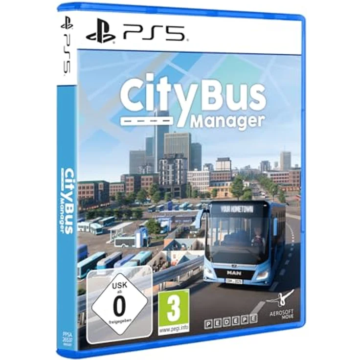 Aerosoft City Bus Manager, PS5-Spiel mit Echtzeit-Busverfolgung, Fahrgastmanagement und Ersatzteilverwaltung – Bild 2