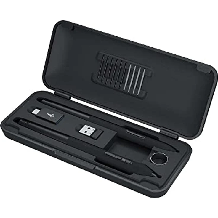 Xencelabs Grafiktablett S Standard (6.93"), Grafiktablet mit einstellbarer LED-Beleuchtung und zwei Stiften, Schwarz – Bild 6