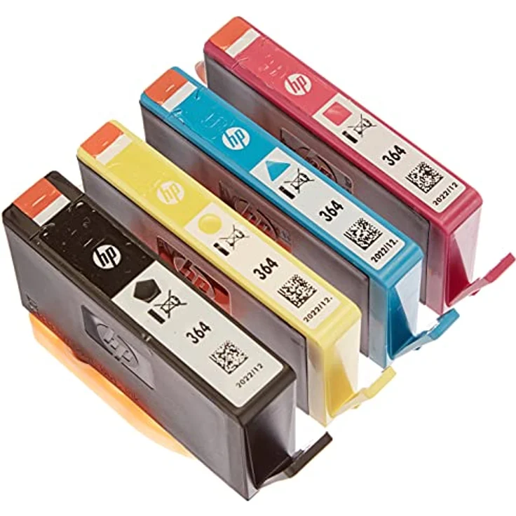 HP 364 4er-Pack Schwarz/Cyan/Magenta/Gelb Original Tintenpatronen – Bild 3