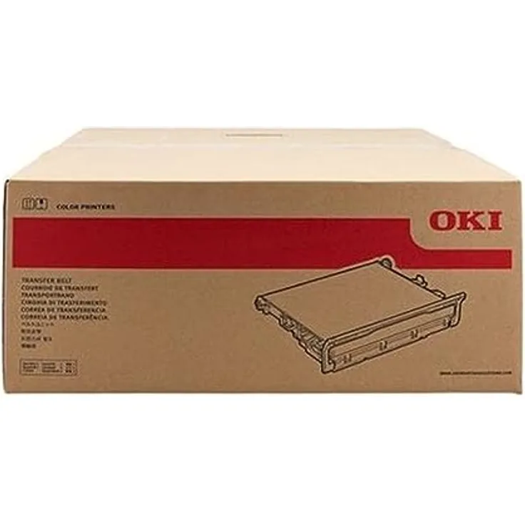 OKI 47074503 C824 Transferband, 80.000 Seiten Druckkapazität, für farbige Ausdrucke, 14 Seiten pro Minute