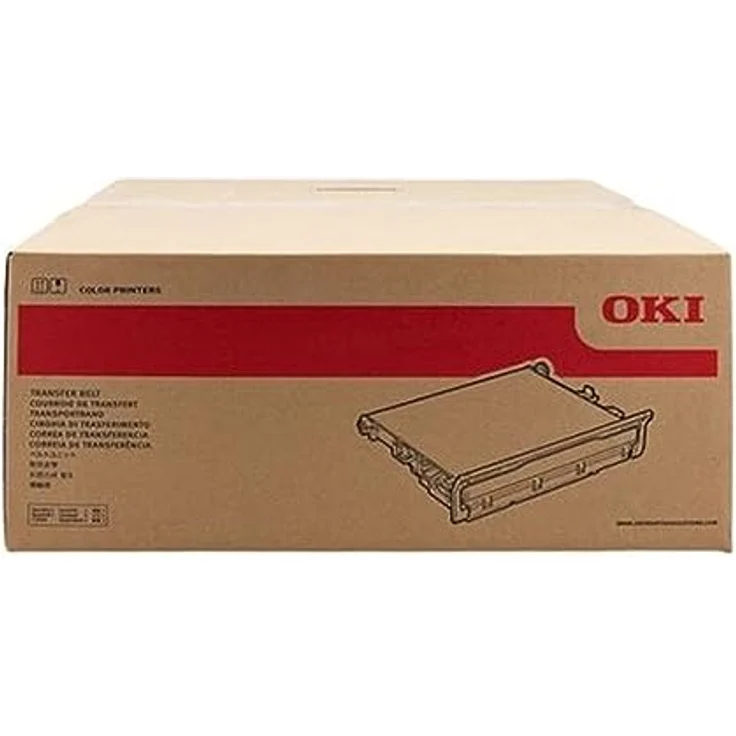 OKI 47074503 C824 Transferband, 80.000 Seiten Druckkapazität, für farbige Ausdrucke, 14 Seiten pro Minute