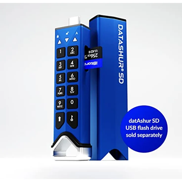 iStorage microSD Card 256GB, Encrypt Data stored on iStorage microSD Cards Using datAshur SD USB Flash Drive, Compatible with datAshur SD Drives only – Bild 2