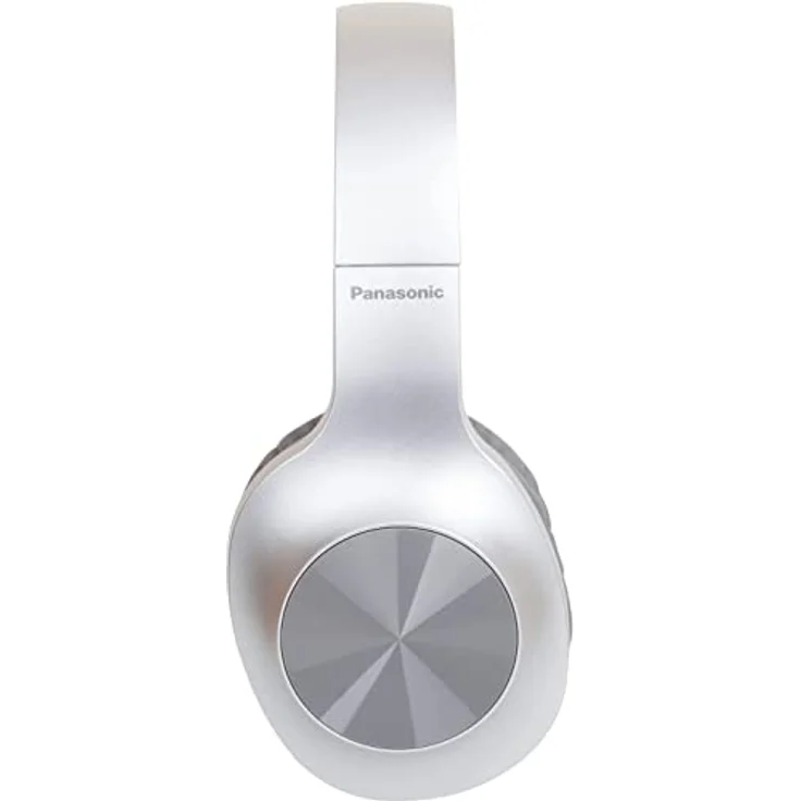 Panasonic RB-HX220BDES Kabellose Over-Ear-Kopfhörer - Ergonomische Passform, Extra Bass, 23 Stunden PlayBack, Faltbares Design, Silber – Bild 1