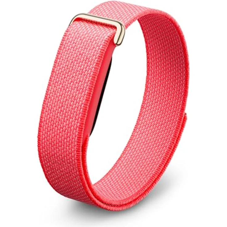Google Fitbit Air, Aktivitätstracker ohne Display mit Fitness-Tracking, Herzfrequenzmessung und Schlafanalyse, personalisiertes KI-Coaching, bis zu 7 Tage Akkulaufzeit, Berry – Bild 1