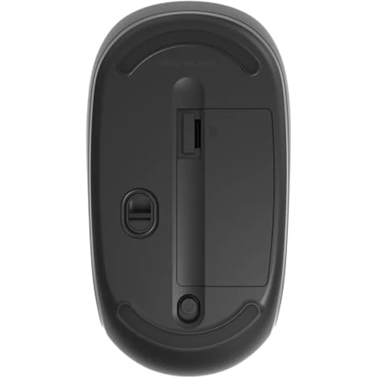Incase Kabellose Mobile Maus 1850, kompakte Maus für Rechts- und Linkshänder, 6 Monate Akkulaufzeit, Nano-Transceiver, für Mac/Windows 8/10/11, Schwarz – Bild 5