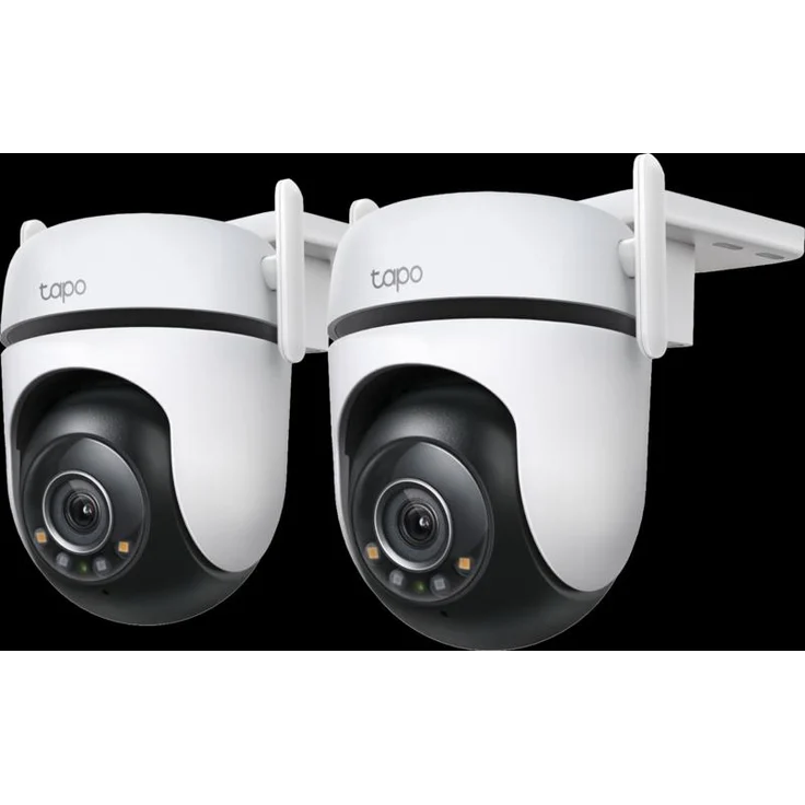 TP-Link Tapo C520WS, 2-Pack Netzwerkkamera mit 2560 x 1440 Pixels, 360-Grad-Sicht und Starlight-Nachtsicht