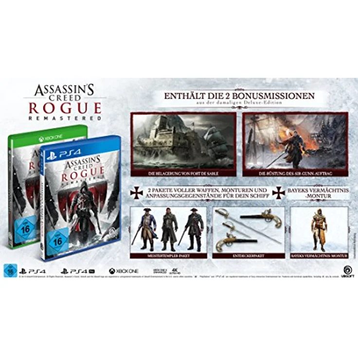 Assassin's Creed Rogue Remastered (PS4) – Bild 4