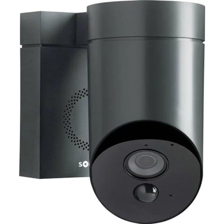 Somfy 2401563 - Überwachungskamera, Full HD-Kamera mit Nachsicht, Integriete Sirene mit 110 dB, Bewegungserkennung, grau – Bild 2