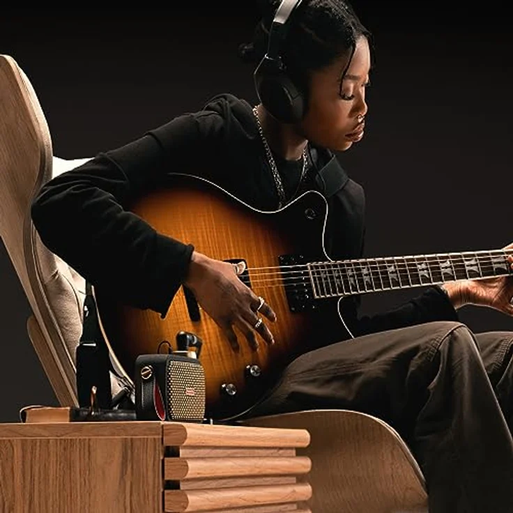 Positive Grid Spark GO 5 W Ultra-tragbarer, intelligenter Gitarrenverstärker, Kopfhörerverstärker und Bluetooth-Lautsprecher mit Smart-App für E-Gitarre, Akustikgitarre oder Bass – Bild 5