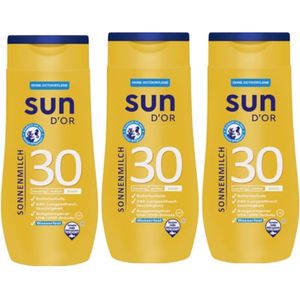 Bild für Sun D'Or Sonnenmilch Sonnenschutzmittel Sun UV Dry Protect Sport Sonnencreme LSF30 250 Mililiter x 3 STÜCK 