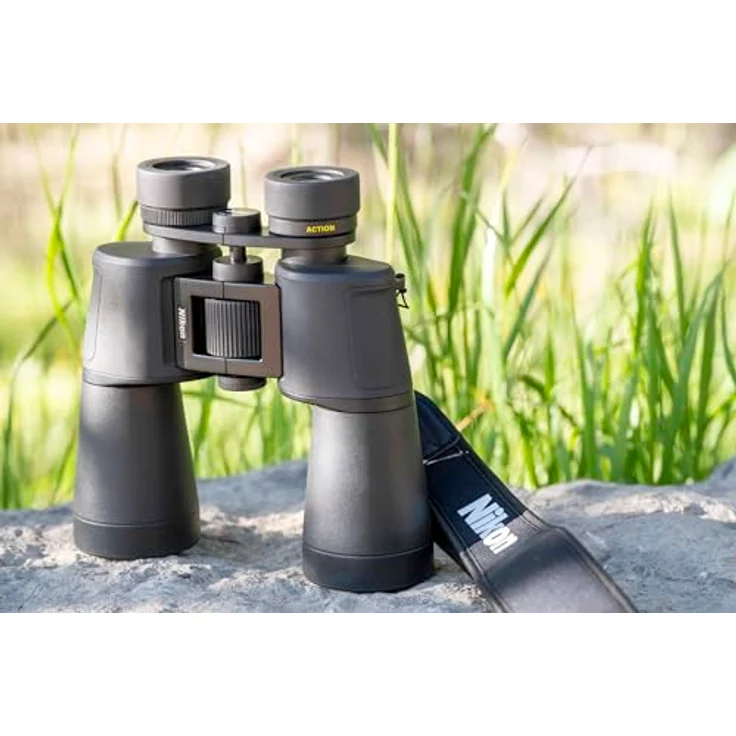 Nikon Action 12x50 Fernglas, leicht zu bedienen, für Brillenträger geeignet, optimal für Wanderungen und Naturbeobachtungen – Bild 4