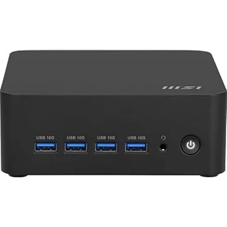 MSI Cubi Z 8M-031XAT, Mini-PC mit AMD Ryzen 7 255, 16 GB RAM, 512 GB SSD, schwarz, ohne OS