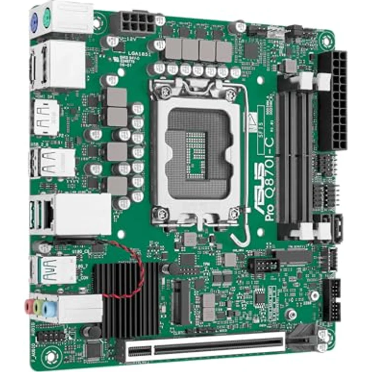 ASUS MB PRO Q870I-C-CSM, Mini-ITX Mainboard mit Intel Q870, Unterstützung für Intel vPro, 128 GB RAM, ASUS Control Center Express – Bild 4