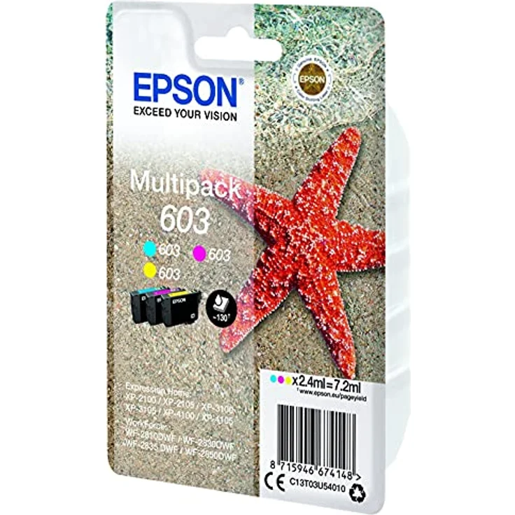 EPSON Multipack 3-colours 603 Ink – Bild 2