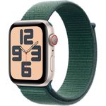 Apple Watch SE (2024) Smartwatch (Watch OS) - Innovative Features für Gesundheit und Sicherheit, neue Armbandfarben