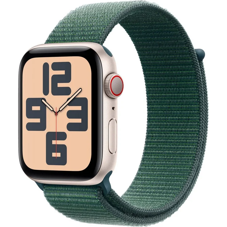 Apple Watch SE (2024) Smartwatch (Watch OS) - Innovative Features für Gesundheit und Sicherheit, neue Armbandfarben – Bild 1