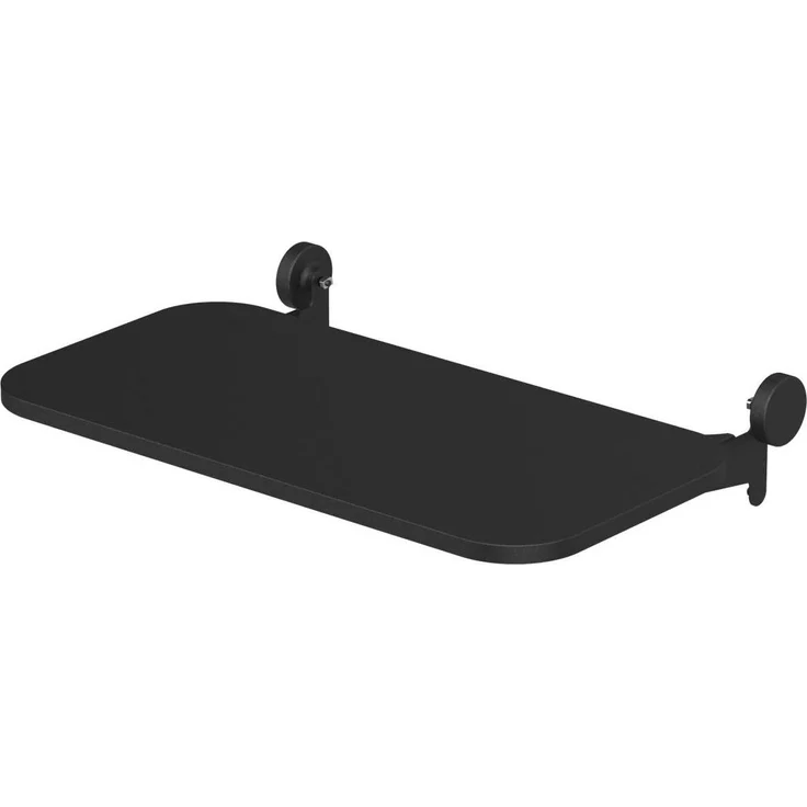 SMS EVER350 Shelf Dark, schwarzes Regal für Monitorhalterung bis 10 kg, kompatibel mit TV-Ständern EVER 350 und EVER 350 Air