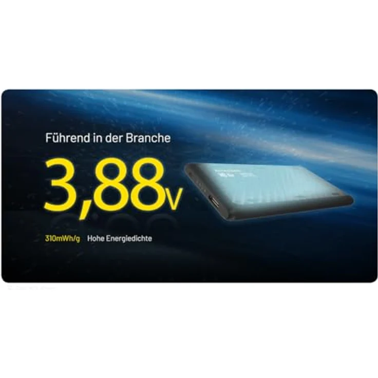 Nitecore Powerbank NB Air - 5000mAh, 86 g, IPX7, Carbon-Gehäuse – Bild 5