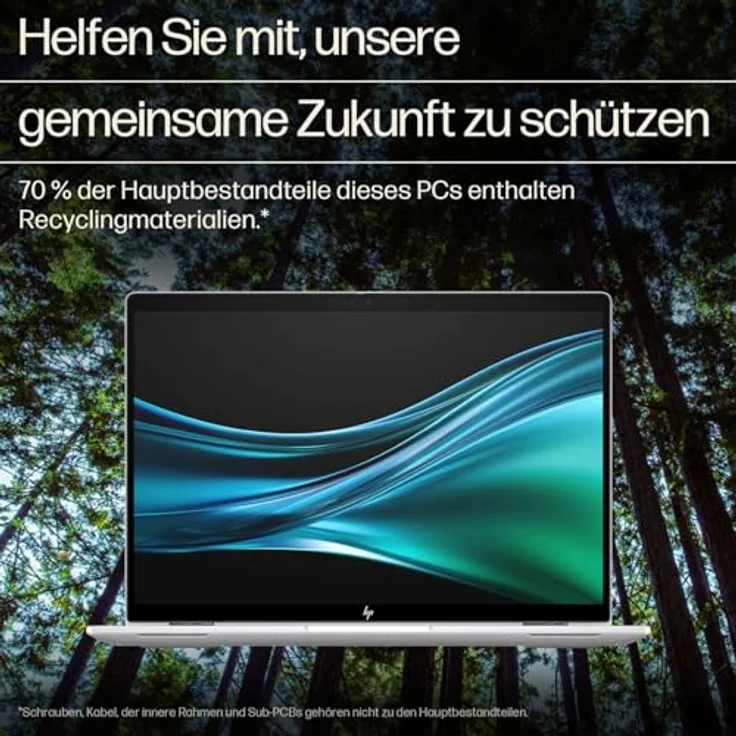 HP Inc. Elite x360 1040 G11 14.0 Core Ultra 7 155H 32GB RAM 1TB SSD Win11Pro, Business Laptop in Silber – Bild 5