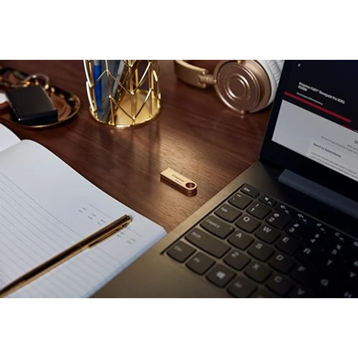 Kingston DataTraveler SE9 Gen 3 - 128GB - 220MB/s beim Lesen - Metall - USB-Stick 3.2 Gen 1 -Gold – Bild 5