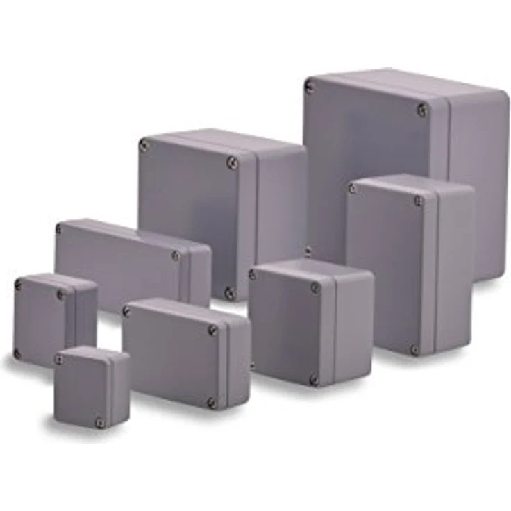 BOXEXPERT Alster BXPBAL22012091-A01, Aluminium Industriegehäuse 220x120x91mm, IP66, pulverbeschichtet, korrosionsbeständig für Außeneinsatz – Bild 7