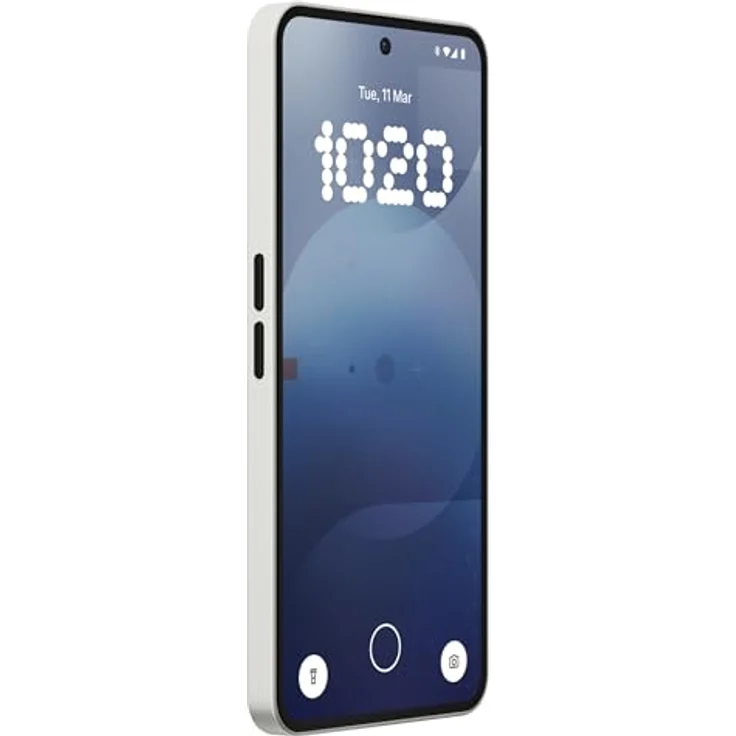 Nothing Phone (3a) 128 GB - Handy mit 32-MP-Frontkamera, 30-facher Ultra-Zoom, 50 W Schnellladefunktion und 6,77 Zoll Flexibles FHD+ AMOLED-Display - Weiß – Bild 3