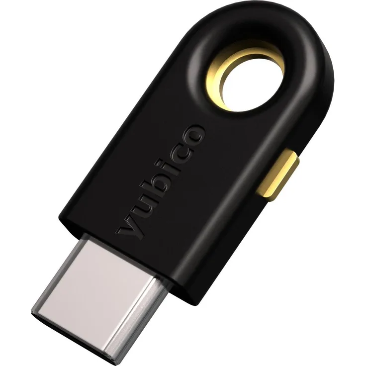 Yubico YubiKey 5C FIPS, USB-C Sicherheitsstick mit IP68 Schutz, schwarz