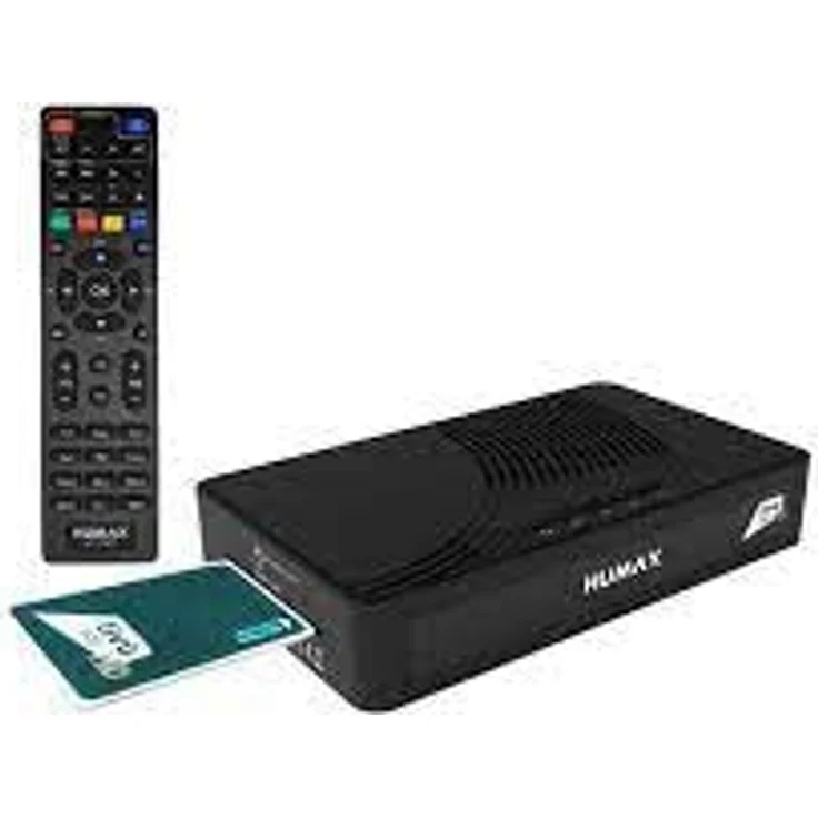 Humax HD-3801S2 TIVUMAX, Digitaler Satellitenreceiver TIVUSAT mit DVB-S2, HEVC Main 10, Smartcard und 2-in-1-Fernbedienung – Bild 3