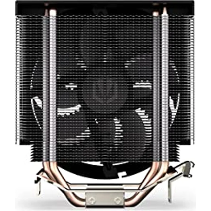 ENDORFY Spartan 5 ARGB, einfach zu montierende CPU-Luftkühlung, kompaktes Design, integrierter Fluctus ARGB-Lüfter | EY3A002, Schwarz – Bild 5