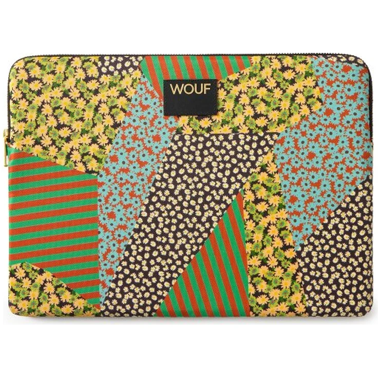 Wouf Daily Laptophülle, 32.5 cm, gelb, 100% Polyester, kompakte Größe