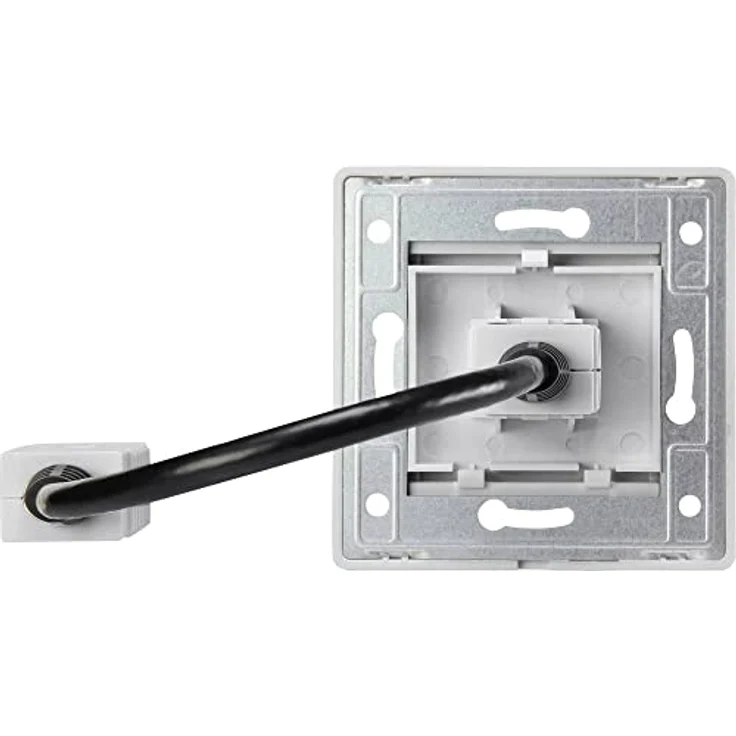 Renkforce RF-4538136 HDMI Adapter [1x HDMI-Buchse - 1x HDMI-Buchse] Weiß vergoldete Steckkontakte 15.00 cm – Bild 4