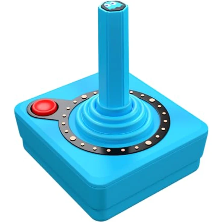 Plaion CX40+ Pac-Man Edition, Wireless Gaming Controller im Retro-Design, Blau – Bild 3