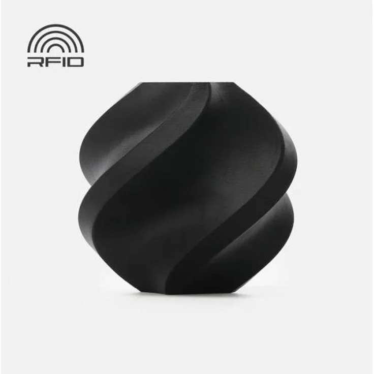 Bambu Lab PETG HF Refill - 1.75mm, Hochgeschwindigkeits-3D-Filament, 1000g, Schwarz