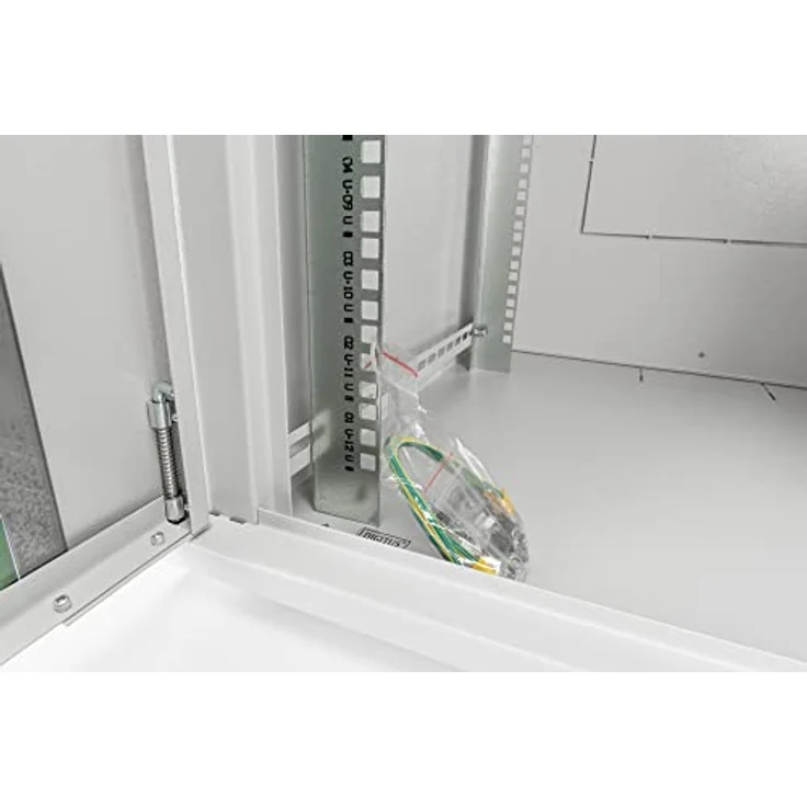 DIGITUS 12HE Wandgehäuse 638x600x600mm Grau Wandmontage Gehäuse Netzwerkschrank Serverschrank - Preisvergleich – Bild 6